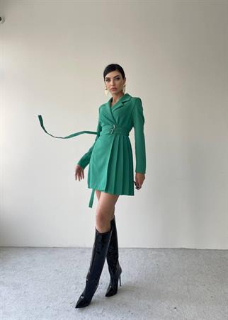 Jacob Mini Elbise - Yeşil