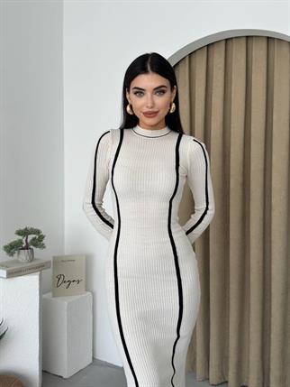 Kamila Triko Midi Elbise