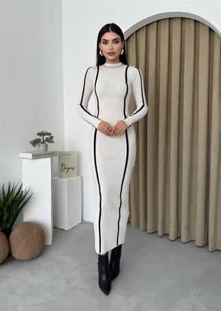 Kamila Triko Midi Elbise