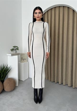 Kamila Triko Midi Elbise