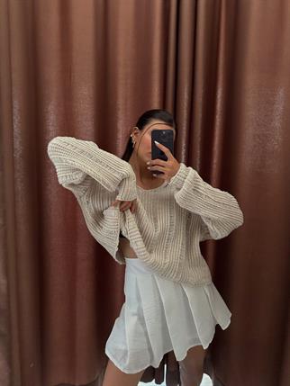 Leksi Triko Kazak - Bej