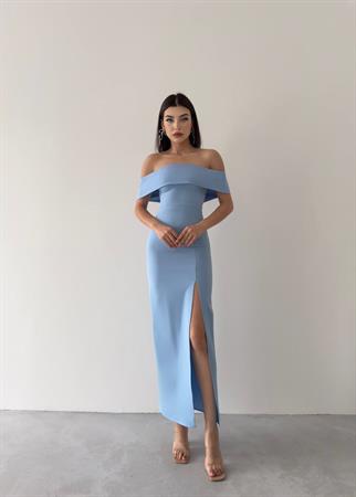 Madonna Yaka Uzun Elbise