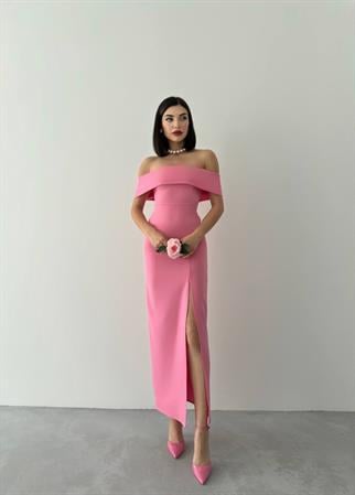 Madonna Yaka Uzun Elbise