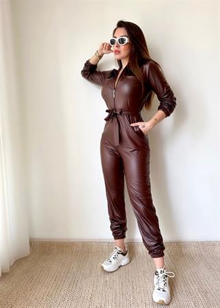 Mahoney Deri Tulum - Kahve