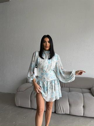 Mia Şifon Mini Elbise