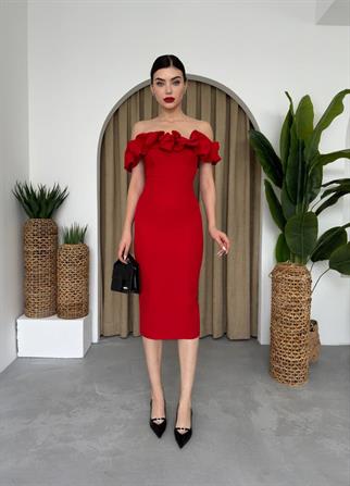 Parla Midi Atlas Elbise