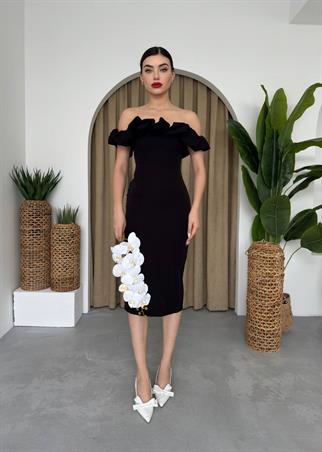 Parla Midi Atlas Elbise