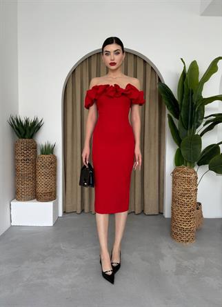 Parla Midi Atlas Elbise