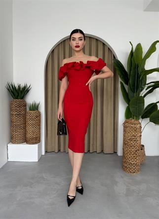 Parla Midi Atlas Elbise