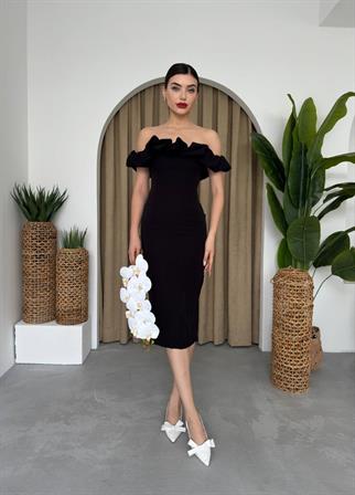 Parla Midi Atlas Elbise