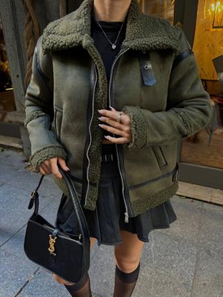 Peluş Kaplama Kaban