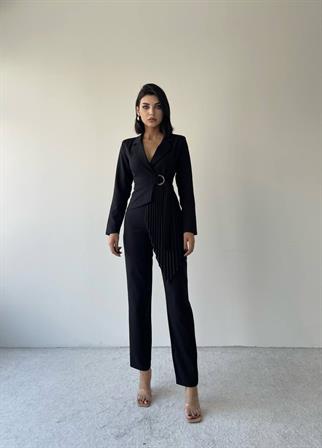 Rachel Takım Detay - Siyah