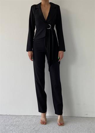 Rachel Takım Detay - Siyah