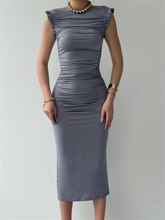 Sandy Midi Elbise