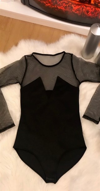 SCUBA TÜL BADYSUIT 