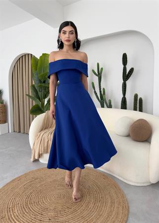 Silvain Madonna Midi Boy Elbise