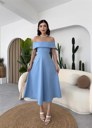 Silvain Madonna Midi Boy Elbise