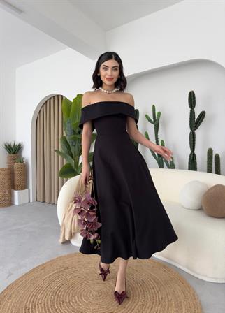 Silvain Madonna Midi Boy Elbise