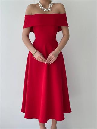 Silvain Madonna Midi Boy Elbise