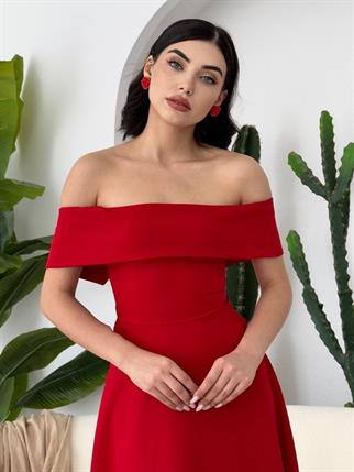 Silvain Madonna Midi Boy Elbise