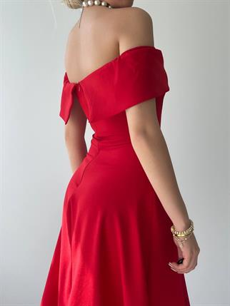 Silvain Madonna Midi Boy Elbise