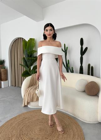 Silvain Madonna Midi Boy Elbise