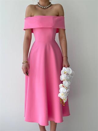 Silvain Madonna Midi Boy Elbise