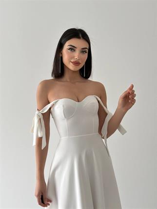 Sindirella Midi Atlas Elbise