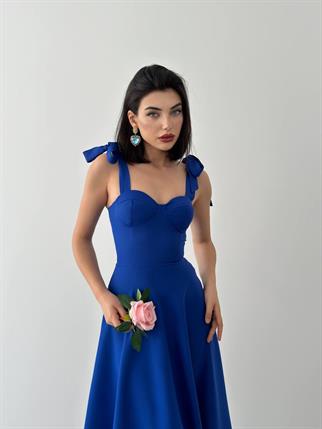 Sindirella Midi Atlas Elbise