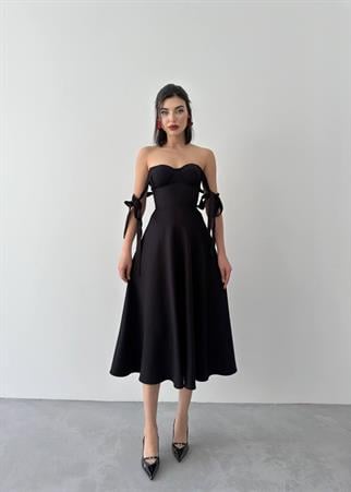 Sindirella Midi Atlas Elbise