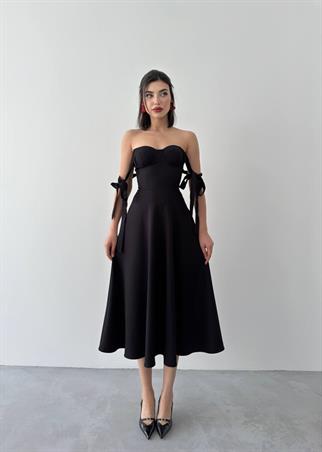 Sindirella Midi Atlas Elbise