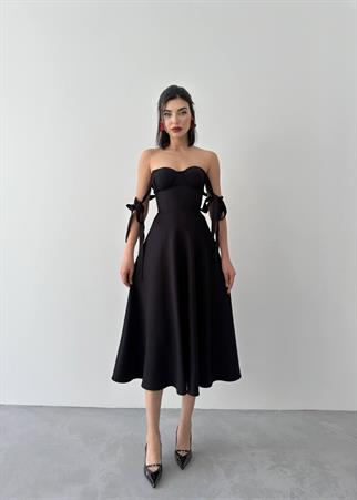 Sindirella Midi Atlas Elbise