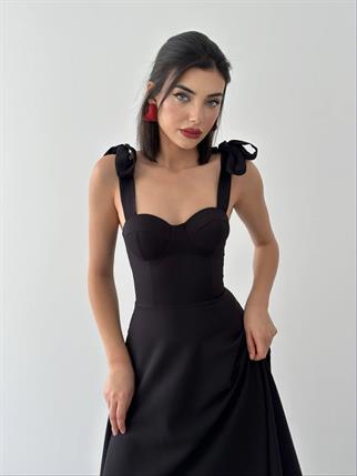 Sindirella Midi Atlas Elbise