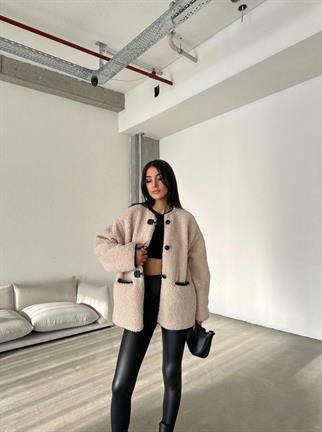 Tedy Peluş Kaban - Krem