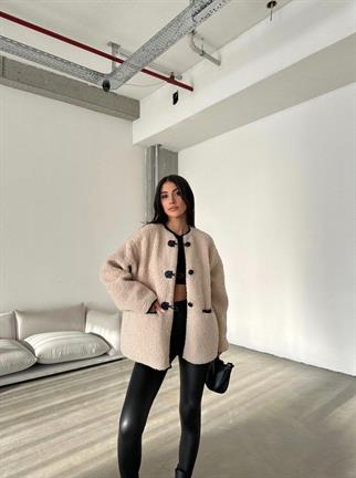 Tedy Peluş Kaban - Krem