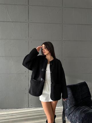 Tedy Peluş Kaban - Siyah