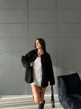 Tedy Peluş Kaban - Siyah