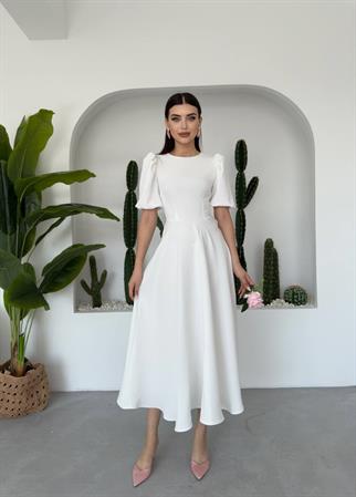 Viki Midi Boy Kiloş Elbise