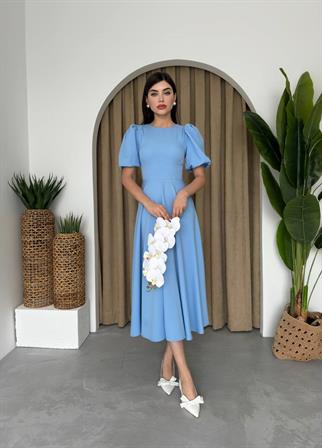 Viki Midi Boy Kiloş Elbise