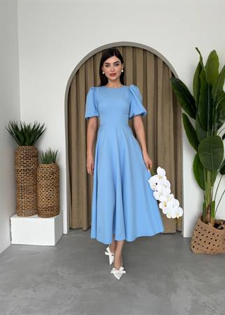 Viki Midi Boy Kiloş Elbise