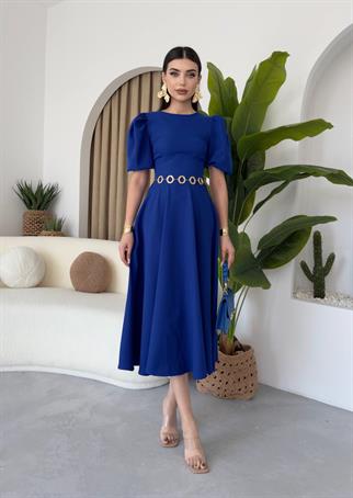 Viki Midi Boy Kiloş Elbise