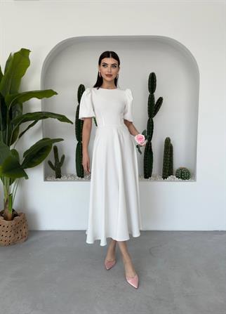 Viki Midi Boy Kiloş Elbise