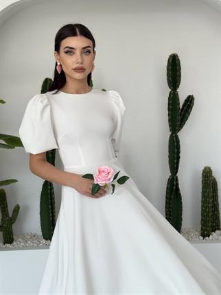 Viki Midi Boy Kiloş Elbise