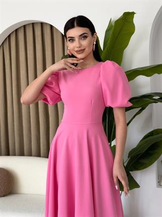 Viki Midi Boy Kiloş Elbise