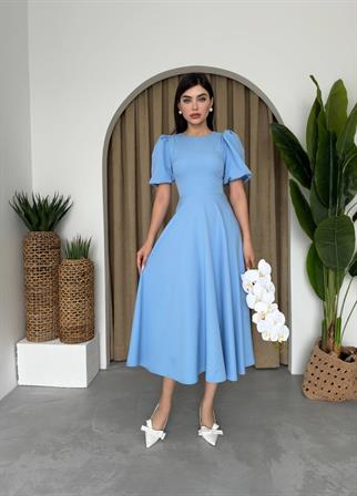 Viki Midi Boy Kiloş Elbise