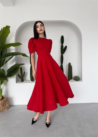 Viki Midi Boy Kiloş Elbise