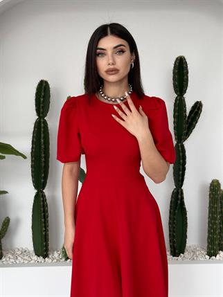 Viki Midi Boy Kiloş Elbise