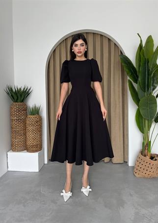 Viki Midi Boy Kiloş Elbise