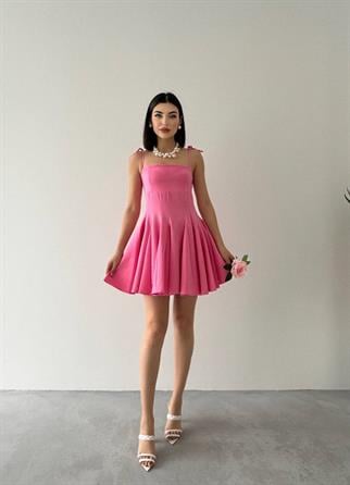 Violet Kiloş Mini Elbise
