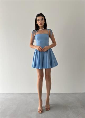 Violet Kiloş Mini Elbise